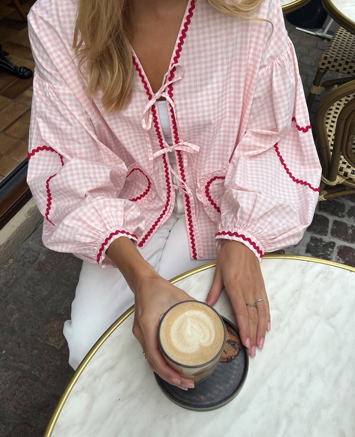 Stilla | Hjerteformet vest til et sødt look