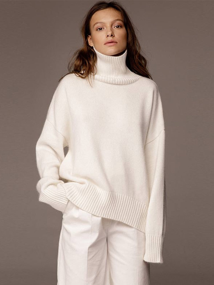 Stilla | Oversized Rullekravepullover til damer
