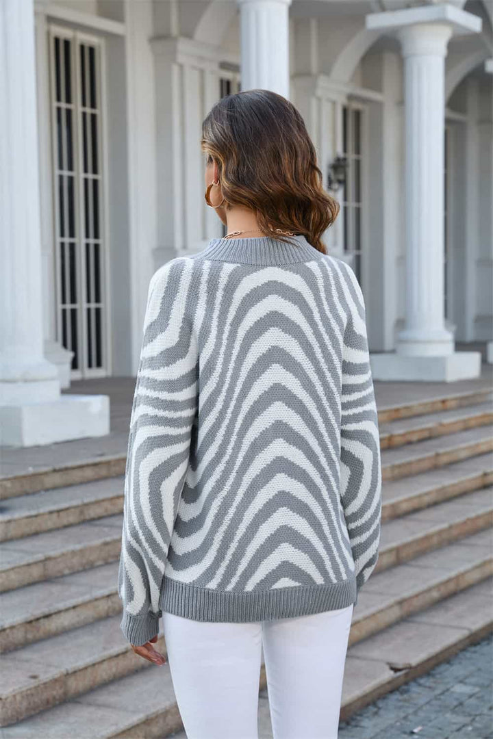 Stilla | Azure Rundhals Sweatshirt med tryk