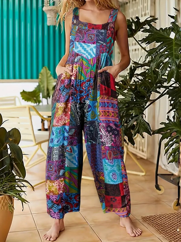 Stilla | Vintage Print Jumpsuit