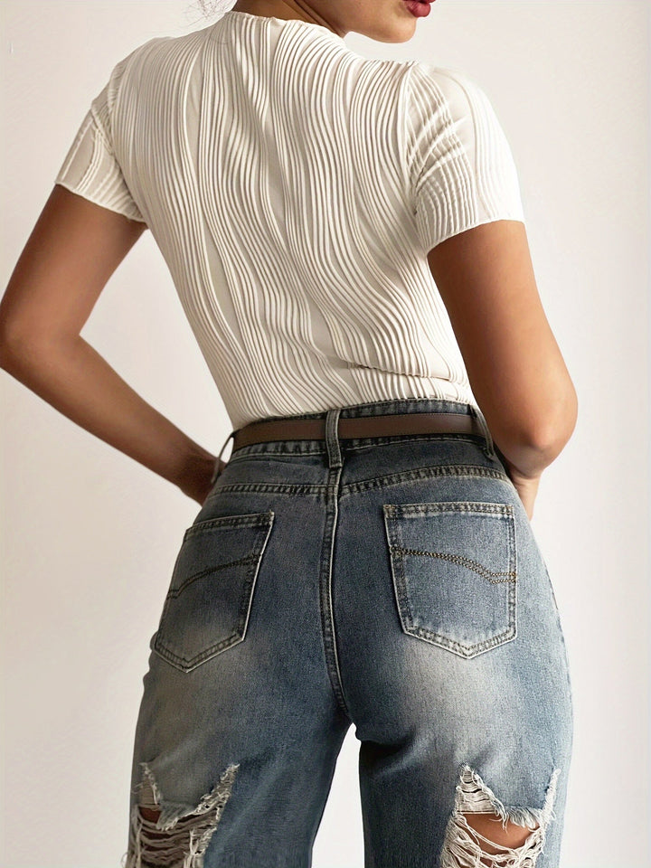 Stilla | T-shirt i behageligt materiale