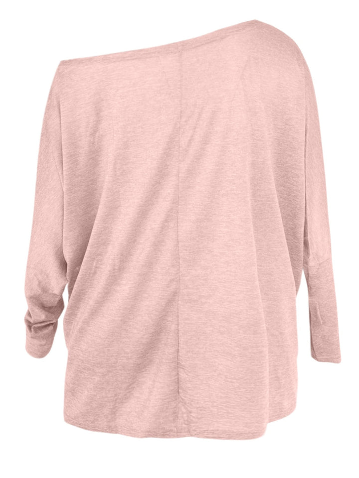 Stilla | Langærmet T-shirt Med En Skulder