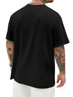 Stilla | Cool Casual Dobbelt Grafisk Bomulds T-shirt