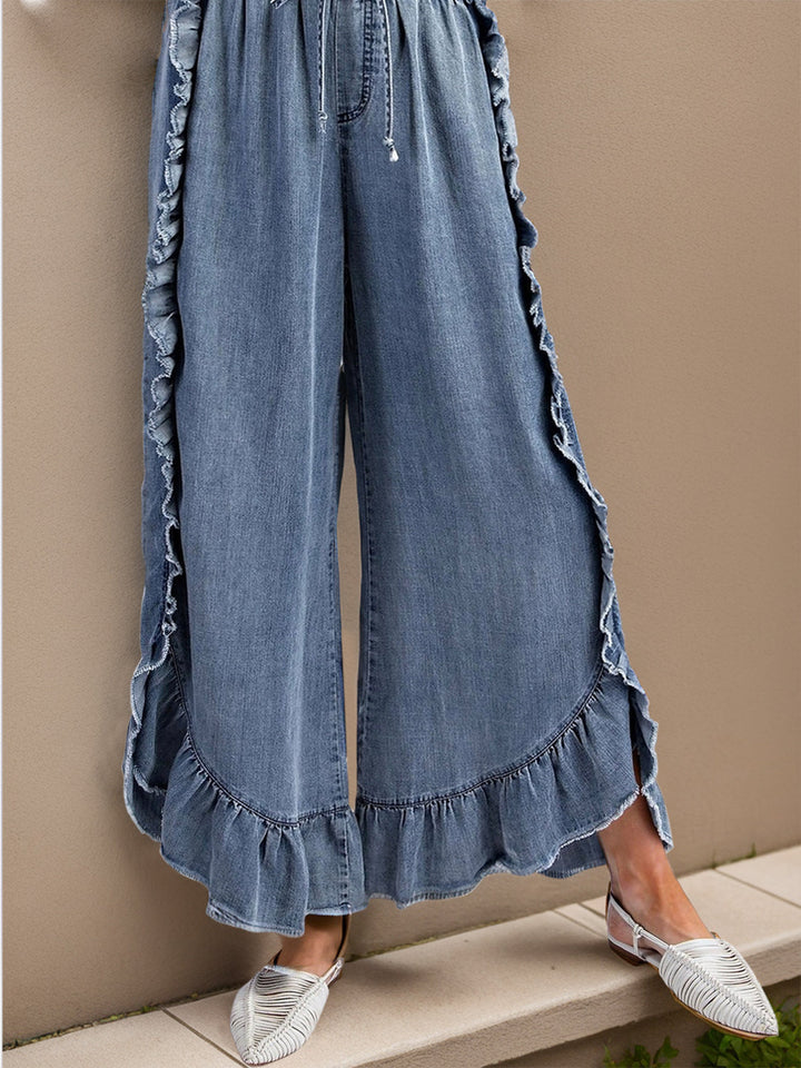 Stilla | Ruffle Bred Ben Jeans