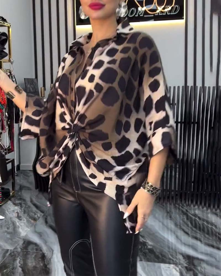 Stilla | Reverse leopardmønster