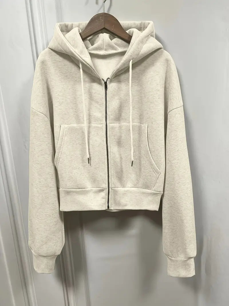 Stilla | Bequemer Kapuzenpullover Mit Reißverschluss
