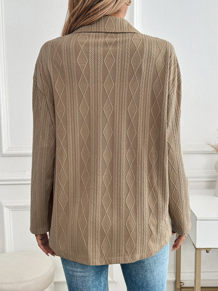 Stilla | Blazer Med Struktureret Krave