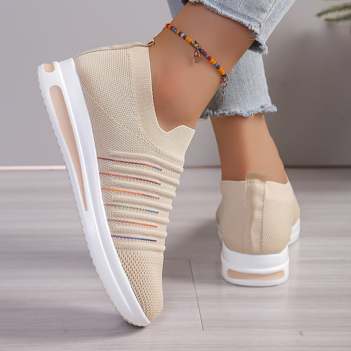 Stilla | Sommer Loafers Til Damer Åndbare, Lette Slip on Sko Med Åbne Tæer