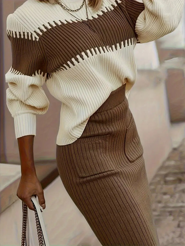Stilla | Trendy Casual Rib Sæt