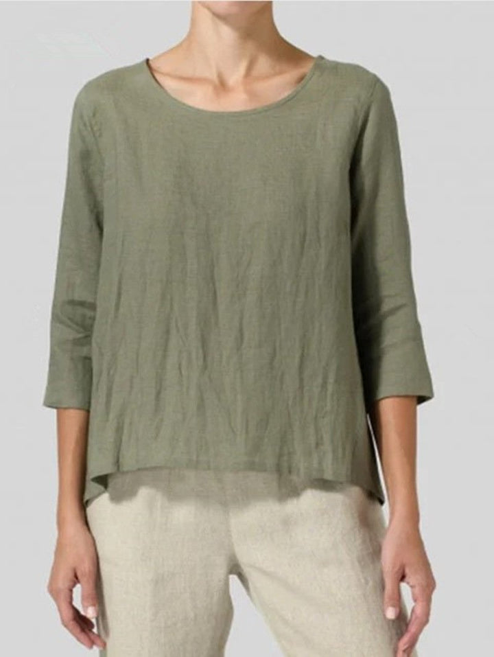 Stilla | Minimalistisk Afslappet Bluse