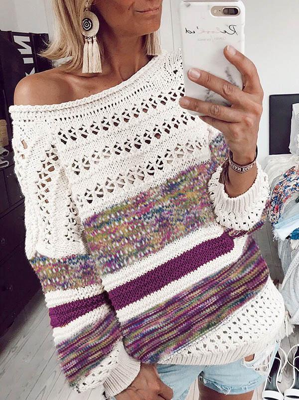 Stilla | Løs strikpullover med elegant udseende