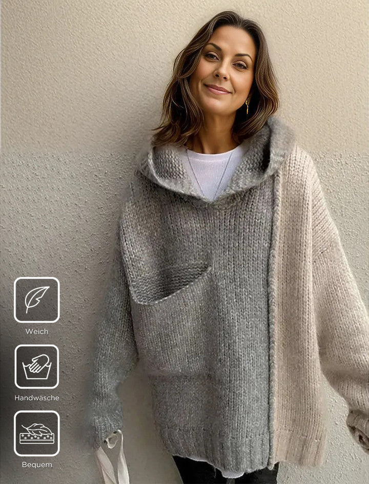 Stilla | Farbblock-sweatshirt Mit Kapuze