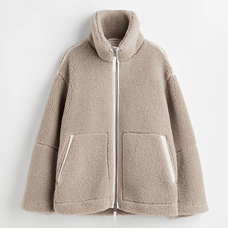Stilla | Elegant Størrelse Oversize Varme Jakke Til Damer
