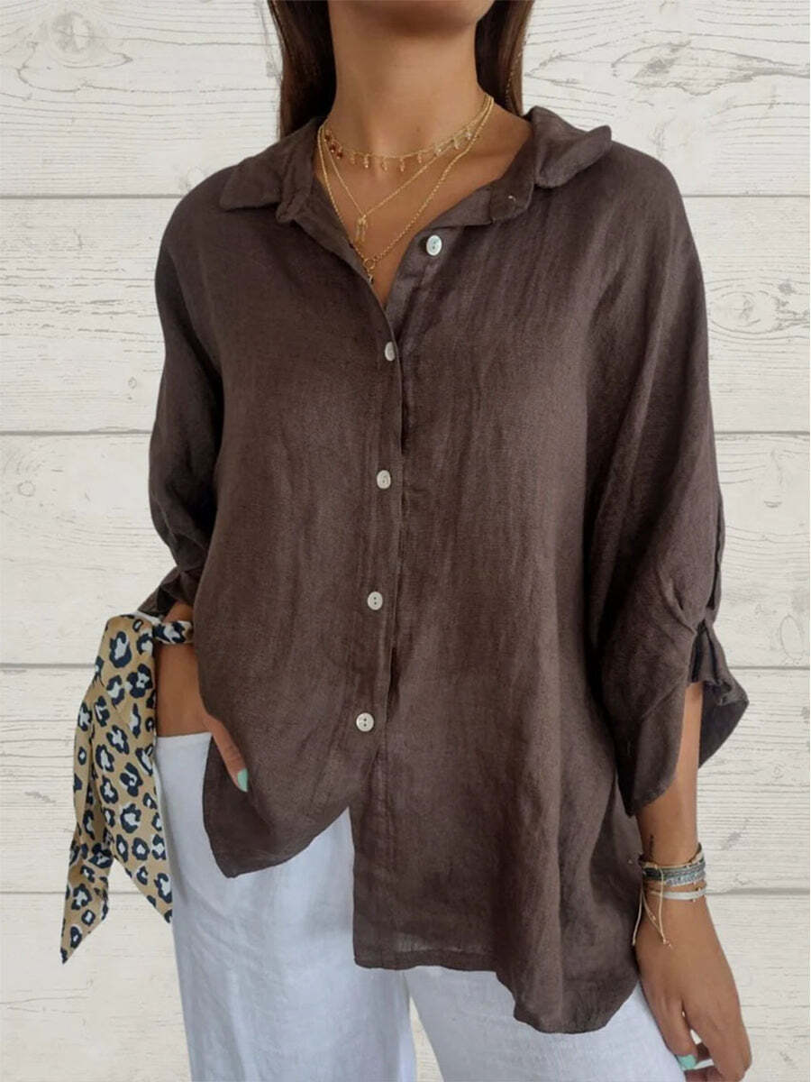 Stilla | Linned Kvinders Bluse Til Sommer
