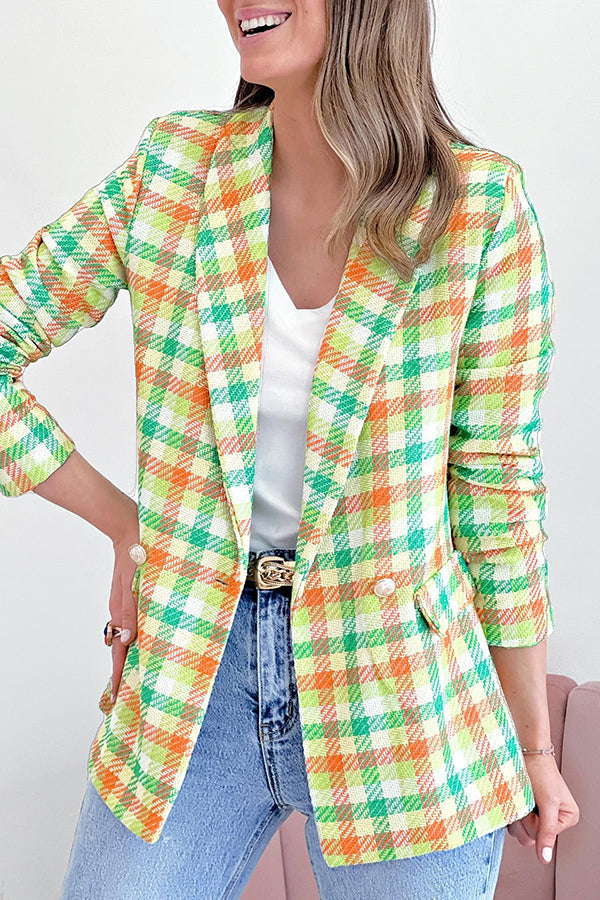 Stilla | Sunrise Dine Øjne Multi Ternet Blazer