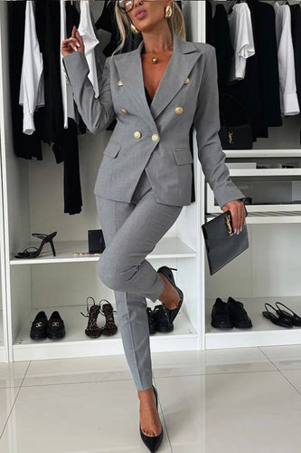 Stilla | Følelse Af Selvsikkerhed Tapered High Waist Bukser Med Lommer