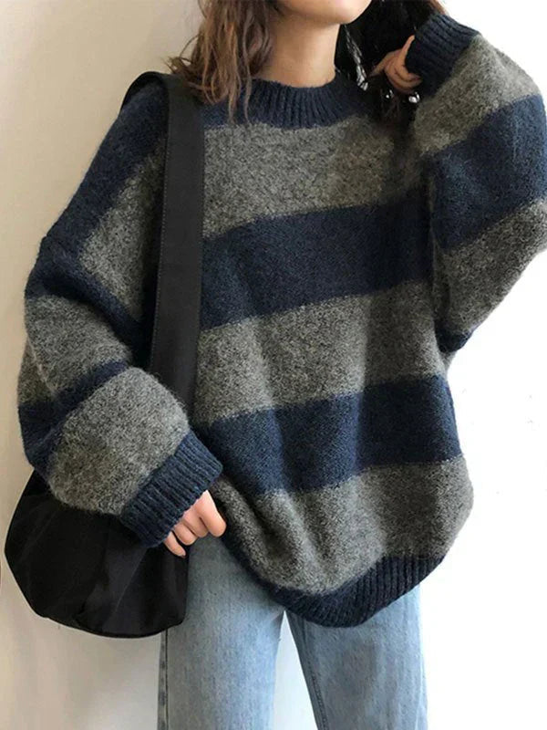 Stilla | Elegant overdimensioneret strikpullover til damer