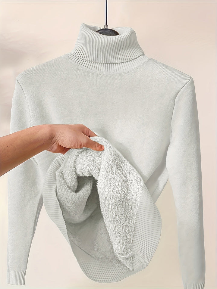 Stilla | Blød rullekravepullover til kolde dage