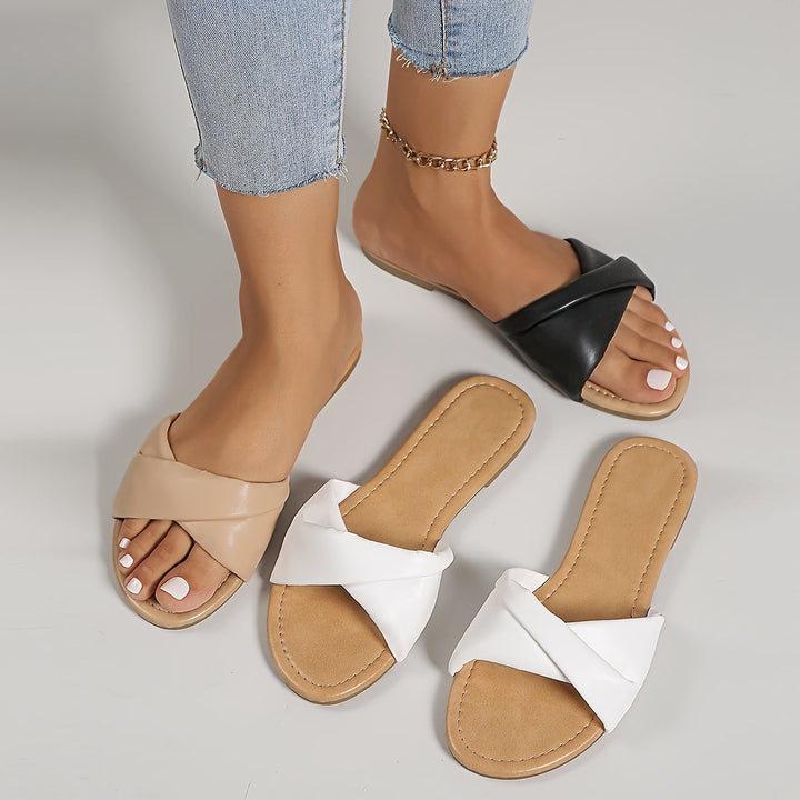 Stilla | Minimalistiske Åbne Sandaler Til Kvinder