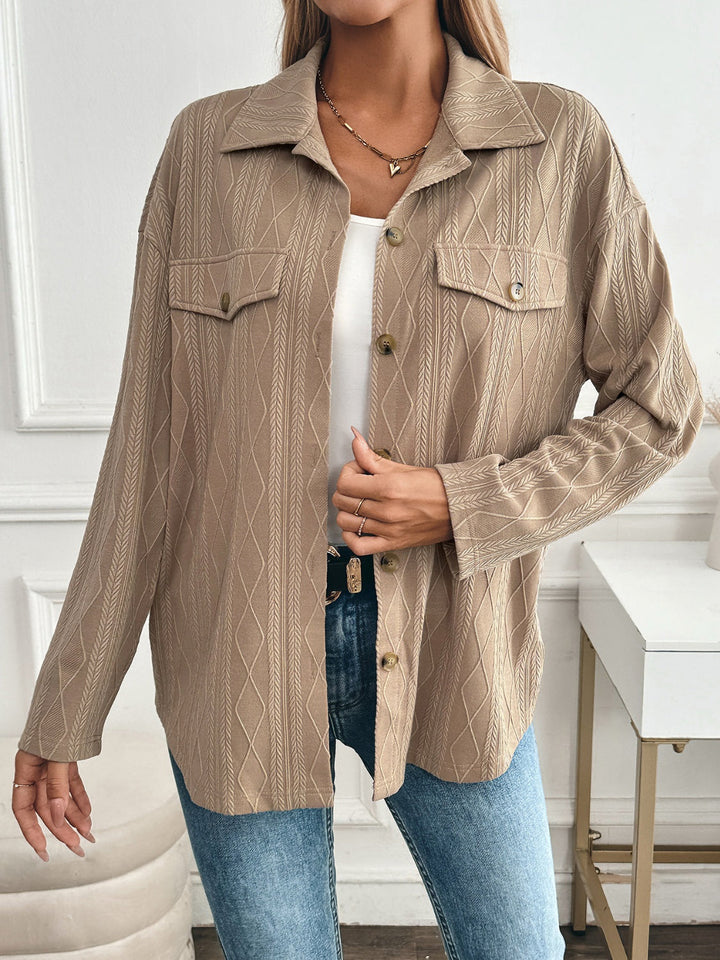 Stilla | Blazer Med Struktureret Krave