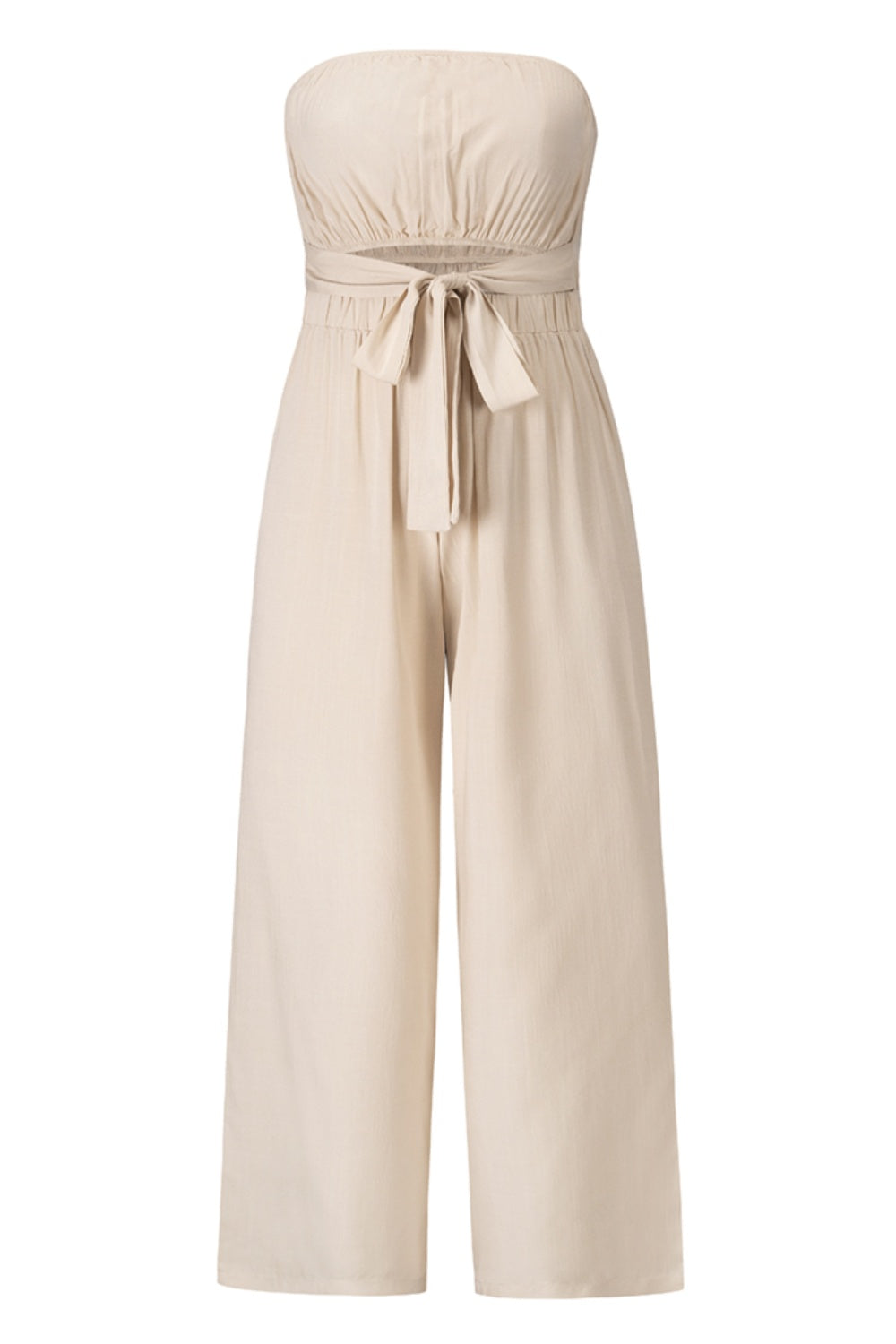 Stilla | Cutout Tube Wide Leg Jumpsuit