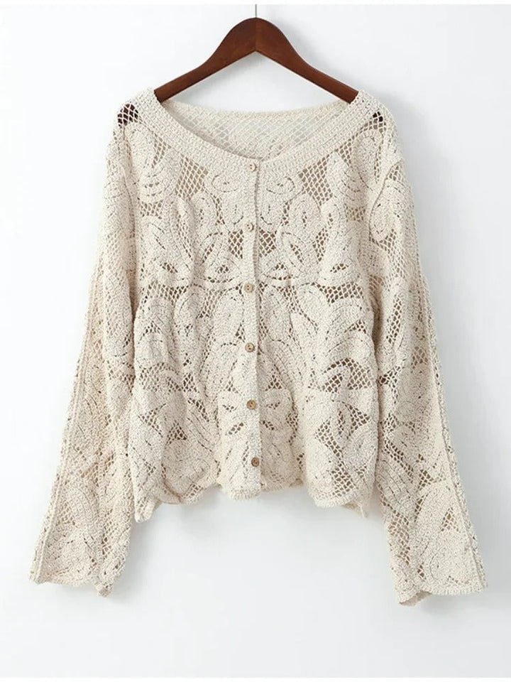 Stilla | Håndcrochetet Strikjakke