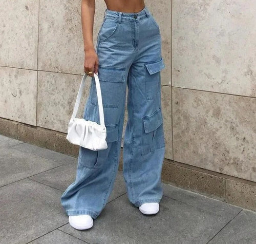 Stilla | Jeans Cargo Bukser