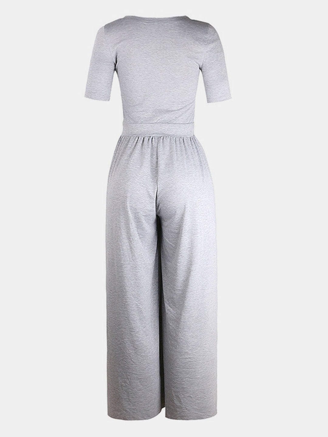 Stilla | Neck Kortærmet Jumpsuit