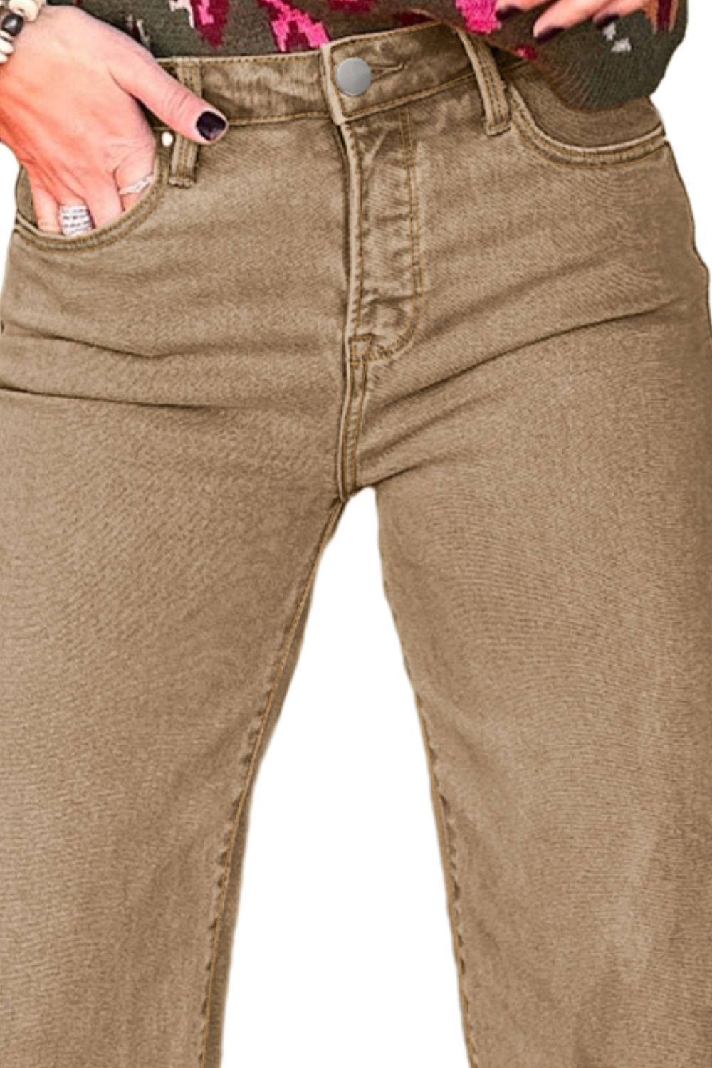 Stilla | Hem Wide Leg Jeans