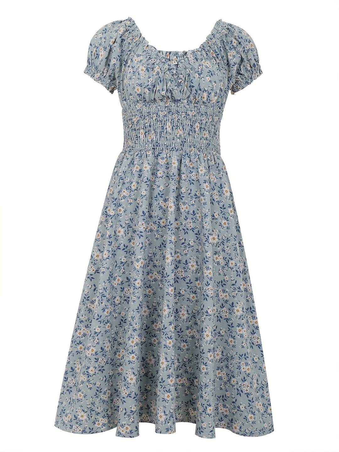 Stilla | Sommerkjole Midi Med Blomster Must Have for Sæsonen