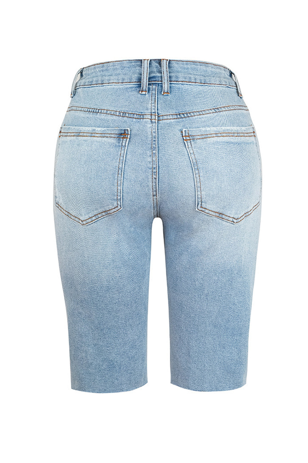Stilla | Lommerede Denim Shorts