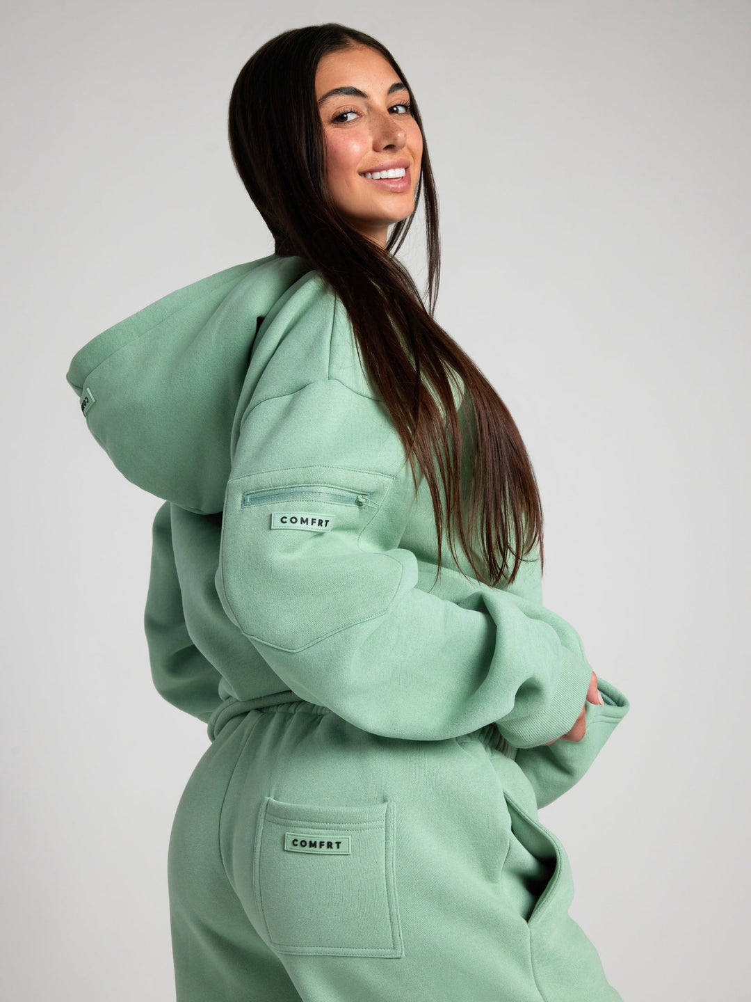 Stilla | Cozy Travel Hoodie med Flytilstand Grafisk