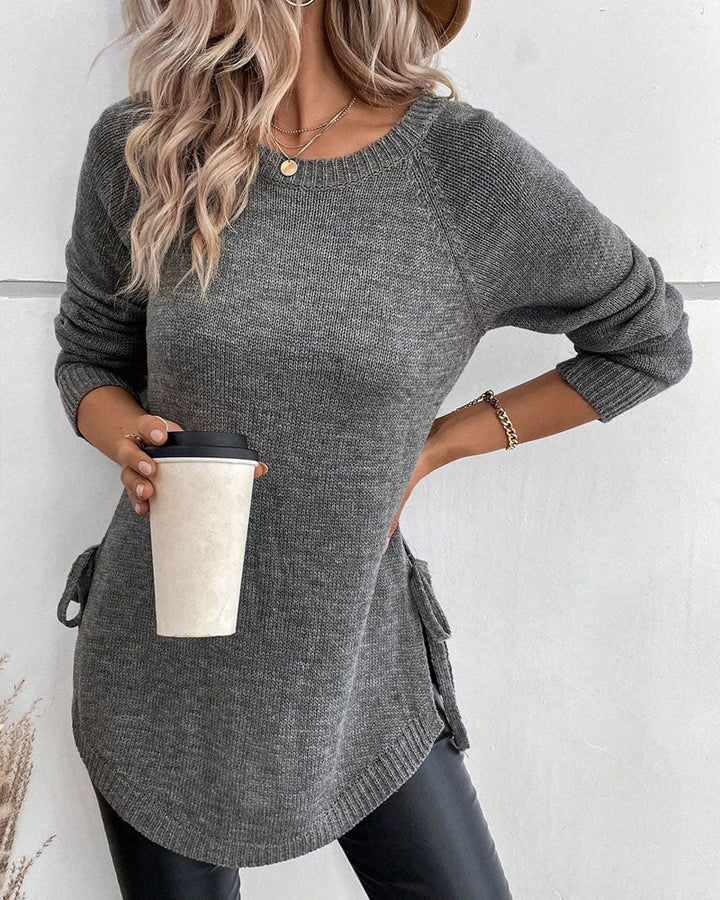 Stilla | Raglanærmer og knude sides design