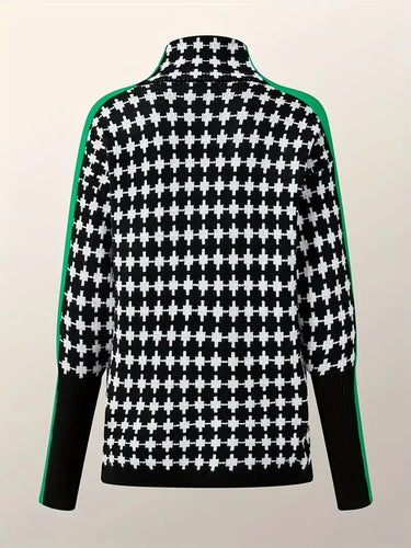 Stilla | Pullover med allover-mønster