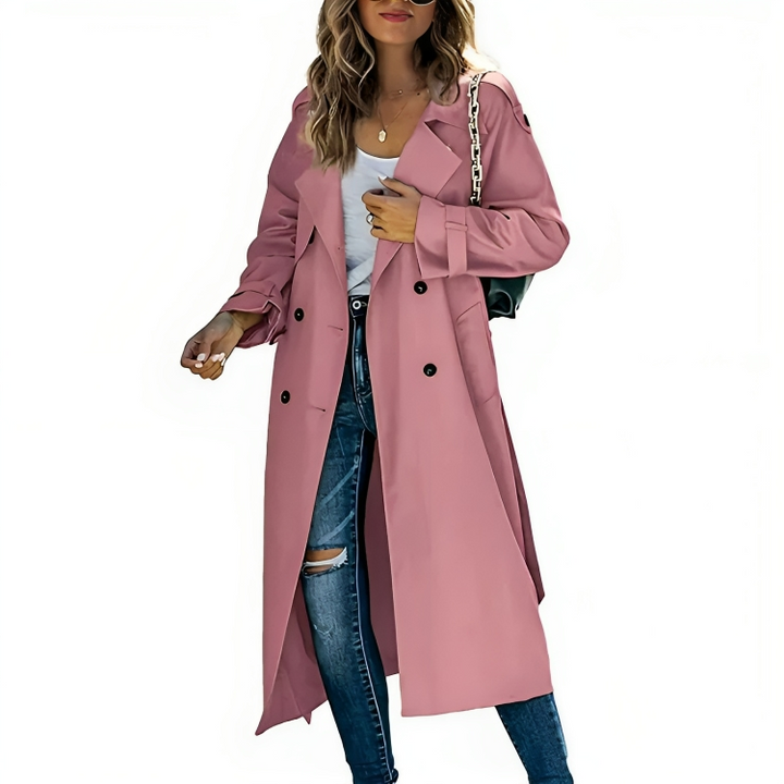 Stilla | Stilfuld Trenchcoat Til Damer