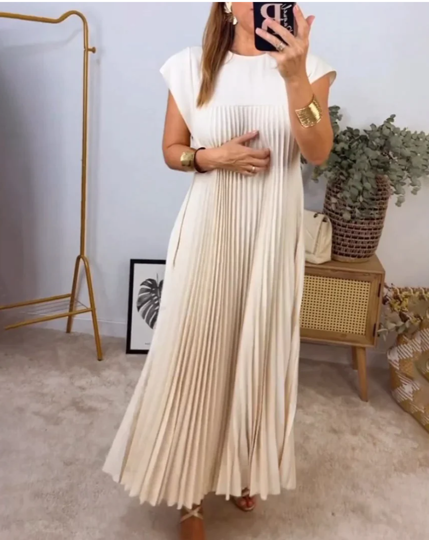 Stilla | Plisseret Chic Kjole