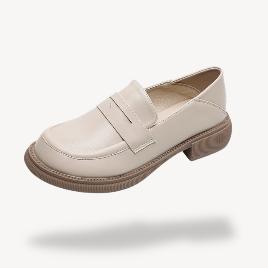 Stilla | Kvinders Faux Læder Chunky Loafers