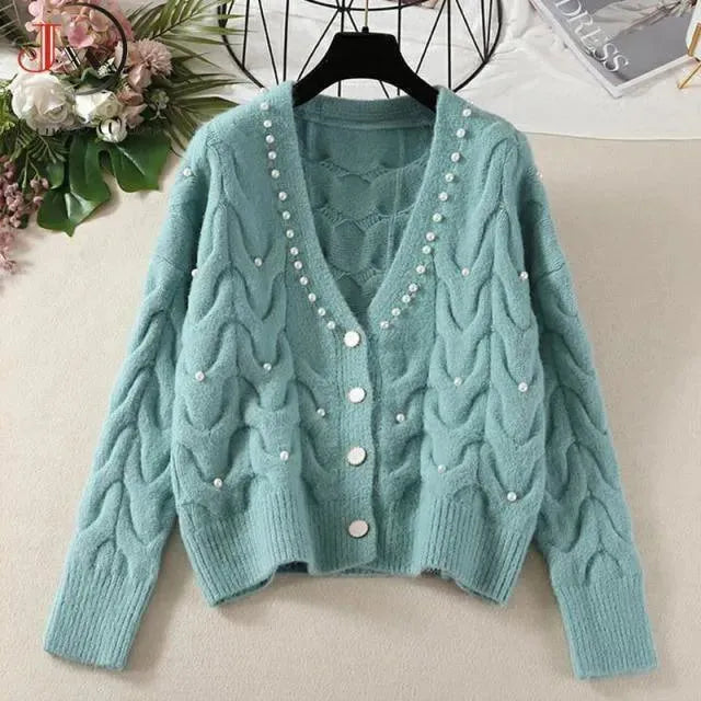 Stilla | Løs Dame Strikjakke Pullover