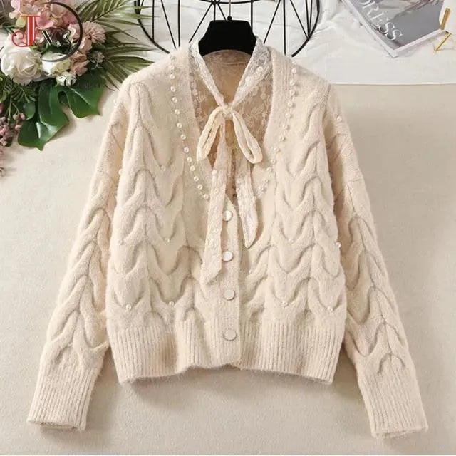Stilla | Løs Dame Strikjakke Pullover