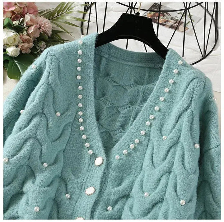 Stilla | Løs Dame Strikjakke Pullover