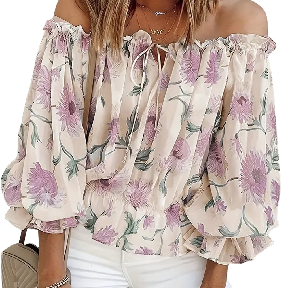 Stilla | Blomstret Bluse Til Damer