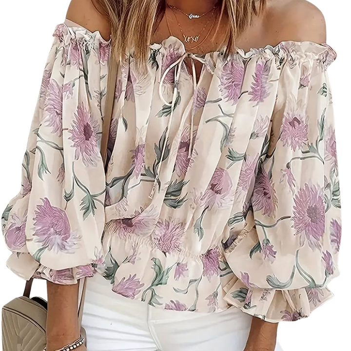 Stilla | Blomstret Bluse Til Damer