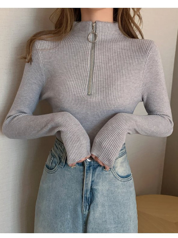 Stilla | Dame rullekrave sweater