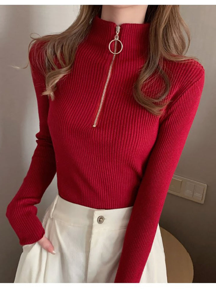 Stilla | Dame rullekrave sweater