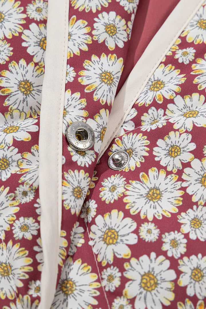 Stilla | Snap Down Mock Neck Frakke
