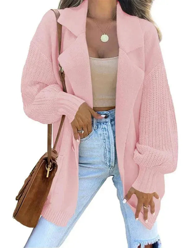 Stilla | Krave Dame Strikjakke Pullover
