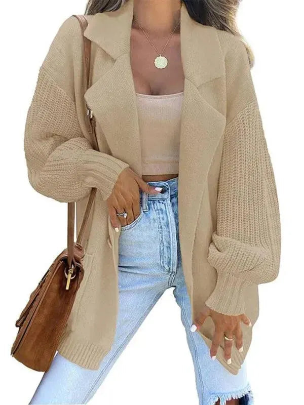 Stilla | Krave Dame Strikjakke Pullover