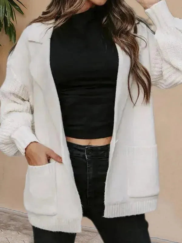 Stilla | Krave Dame Strikjakke Pullover