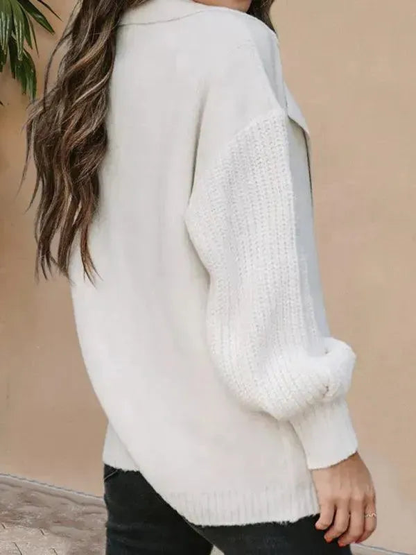 Stilla | Krave Dame Strikjakke Pullover
