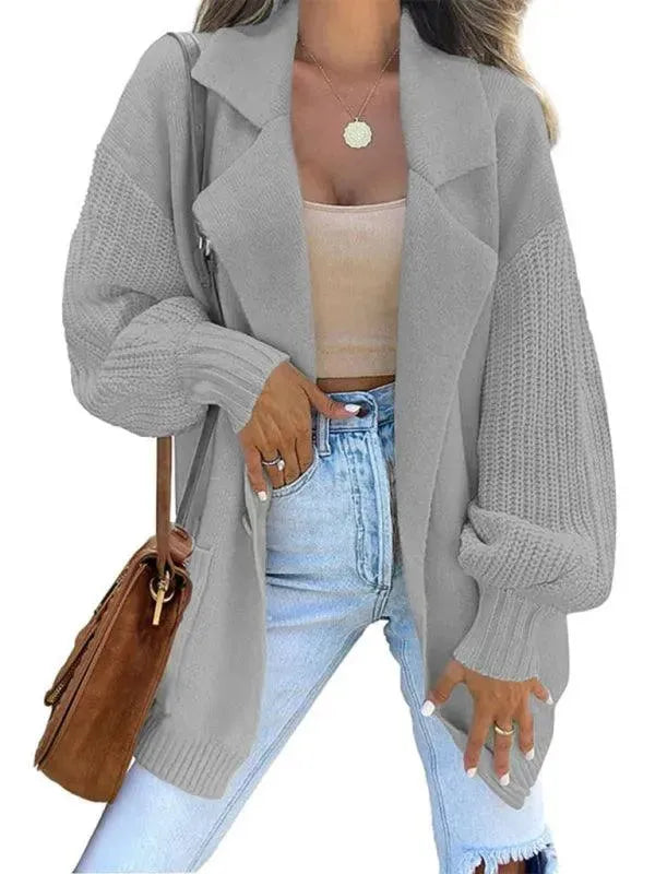 Stilla | Krave Dame Strikjakke Pullover